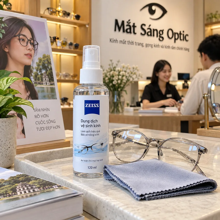 Dung dịch vệ sinh tròng kính ZEISS 120 ml
