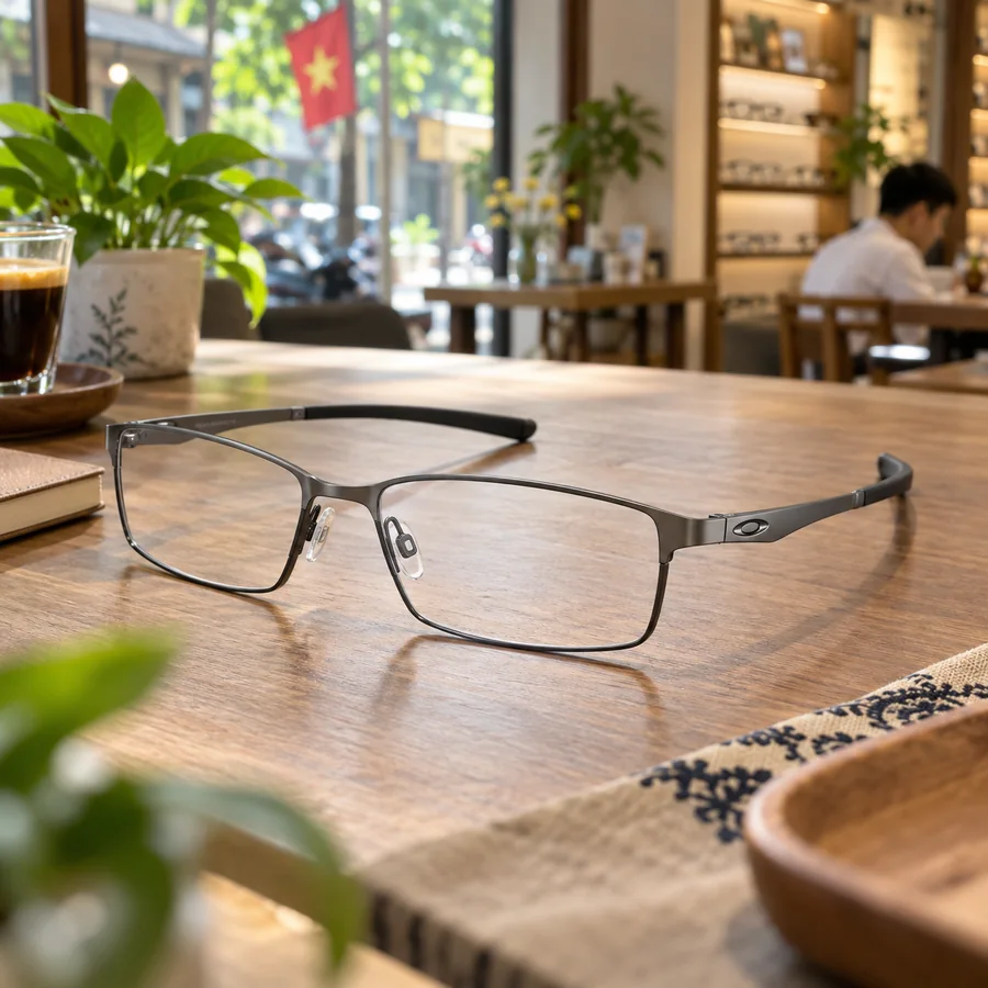 Gọng kính unisex Oakley OX3217 321704 Socket 5.5