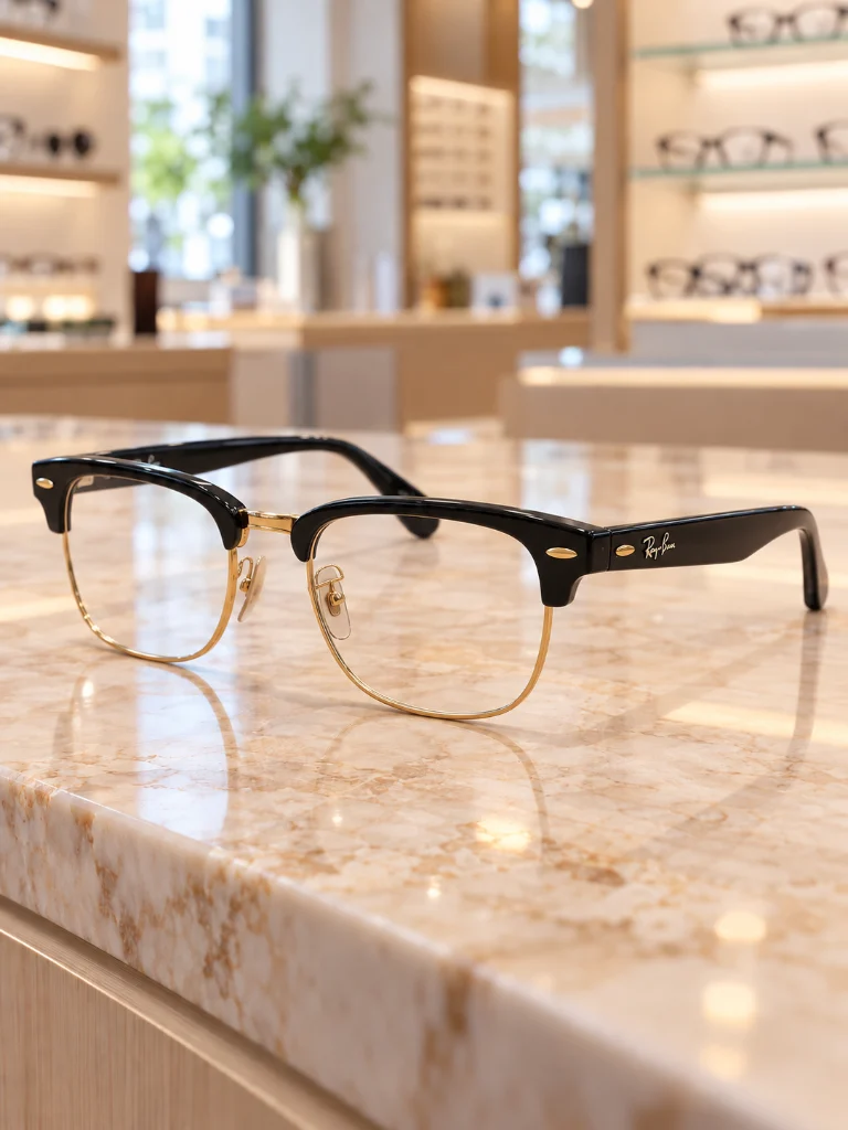 Gọng kính unisex Ray-Ban RX5154 2000 Clubmaster